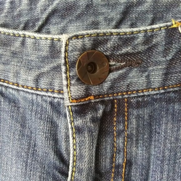 X2 blue jean  capris with pockets size 4 - Picture 3 of 8